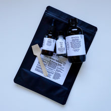 Load image into Gallery viewer, Detoxifying Oral Rinse Kit (nut-free) | Hydrogen Peroxide + Herbal Infusion + Baking Soda