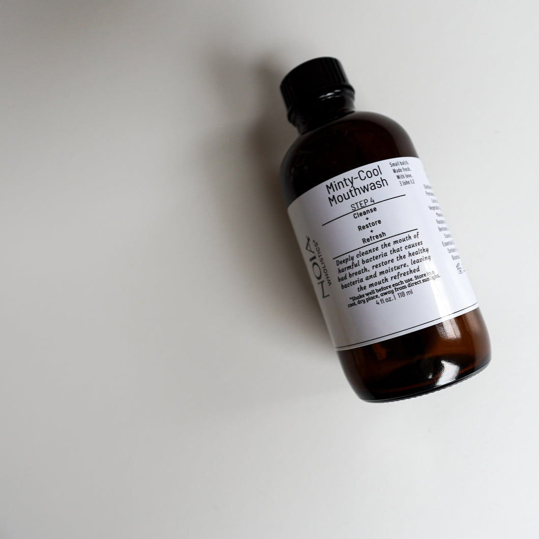 NEW Minty-Cool Mouthwash | Cleanse + Restore + Refresh | STEP 4